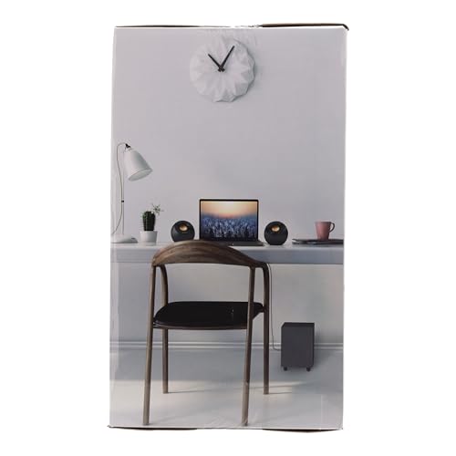 Creative Pebble Plus 2.1 USB-Powered Desktop Speakers with Powerful Down-Firing Subwoofer and Far-Field Drivers, 8W RMS with 16W Peak Power for Computer PCs and Laptops (Black) - Image 6