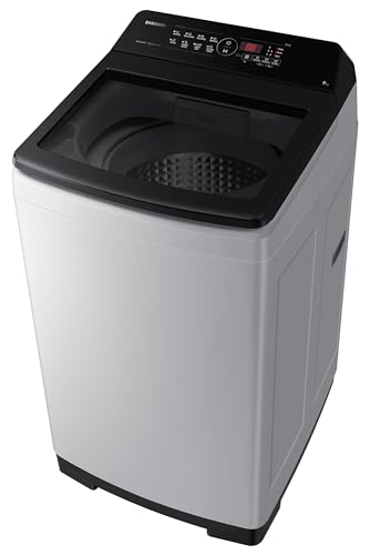 Samsung 8 kg, 5 star, Eco Bubble Tech, Digital Inverter Motor, Soft Closing Door, Fully-Automatic Top Load Washing Machine (WA80BG4441BGTL, Light Gray) - Image 8