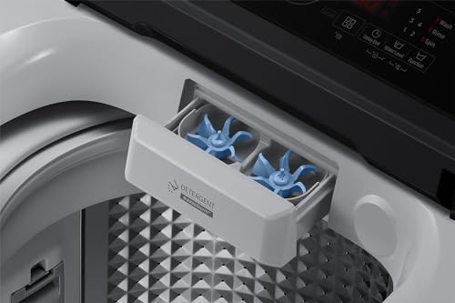 Samsung 8 kg, 5 star, Eco Bubble Tech, Digital Inverter Motor, Soft Closing Door, Fully-Automatic Top Load Washing Machine (WA80BG4441BGTL, Light Gray) - Image 4