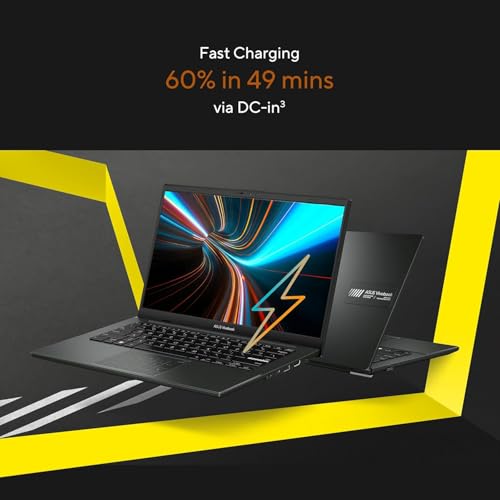 ASUS Vivobook Go 14, AMD Ryzen 5 7520U, 16GB RAM, 512GB SSD, FHD 14", Windows 11, Office Home 2024, M365 Basic (1Year)*, Black, 1.38kg, E1404FA-EB2542WS, AMD Radeon iGPU, 42WHrs, Thin & Light Laptop - Image 2