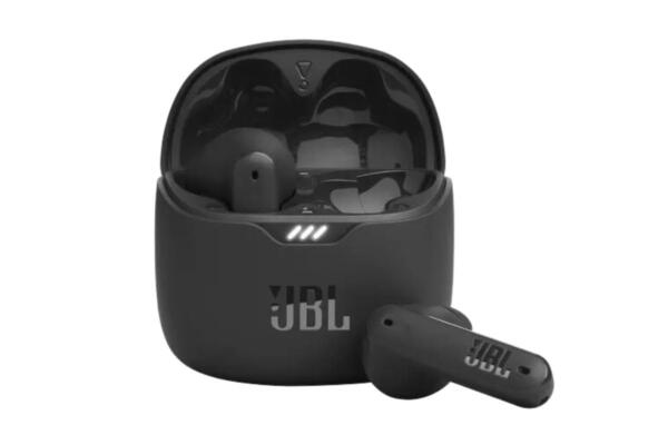 JBL Tune Flex in Ear Wireless TWS Earbuds with Mic, ANC Earbuds, Customized Extra Bass with Headphones App, 32 Hrs Battery, 4-Mics, IPX4, Ambient Aware, Bluetooth 5.2 (Black)