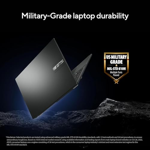ASUS Vivobook Go 14, AMD Ryzen 5 7520U, 16GB RAM, 512GB SSD, FHD 14", Windows 11, Office Home 2024, M365 Basic (1Year)*, Black, 1.38kg, E1404FA-EB2542WS, AMD Radeon iGPU, 42WHrs, Thin & Light Laptop - Image 5