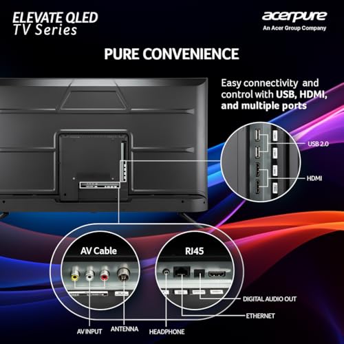 Acerpure 164 cm (65 inch) Elevate Series Ultra HD 4K QLED Smart Google TV AP65UG51QEVTD - Image 10