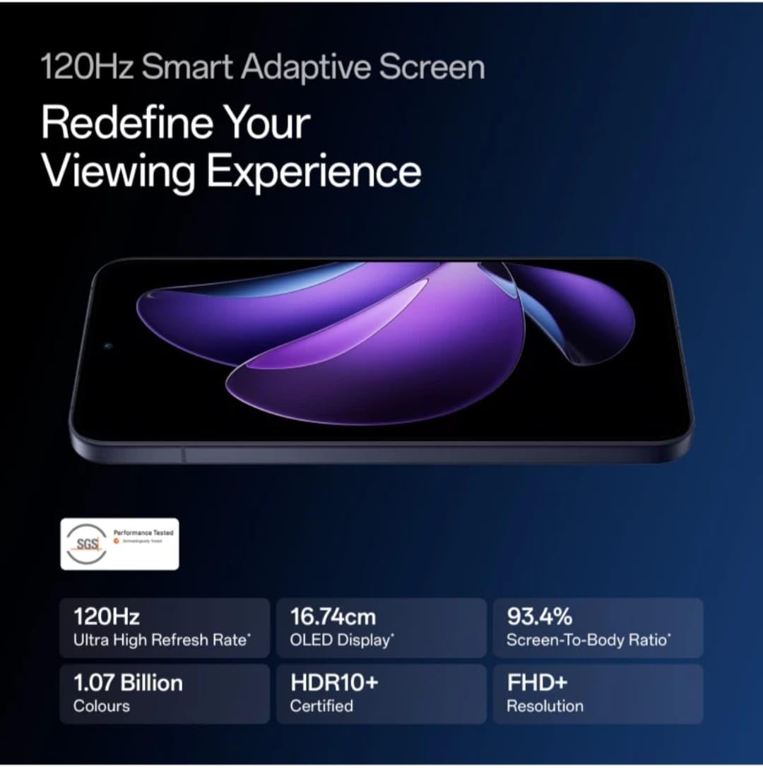 OPPO Reno13 5G (Luminous Blue,8 GB RAM, 128 GB Storage) with No Cost EMI/Additional Exchange Offers - Image 3