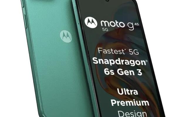 Motorola G45 5G (Brilliant Green, 8GB RAM, 128GB Storage) | 6.5" FHD+ Display | Snapdragon 6 Gen1 Processor | 50MP Camera | 16MP Front Camera | 5000mAh Battery | 33W Charging