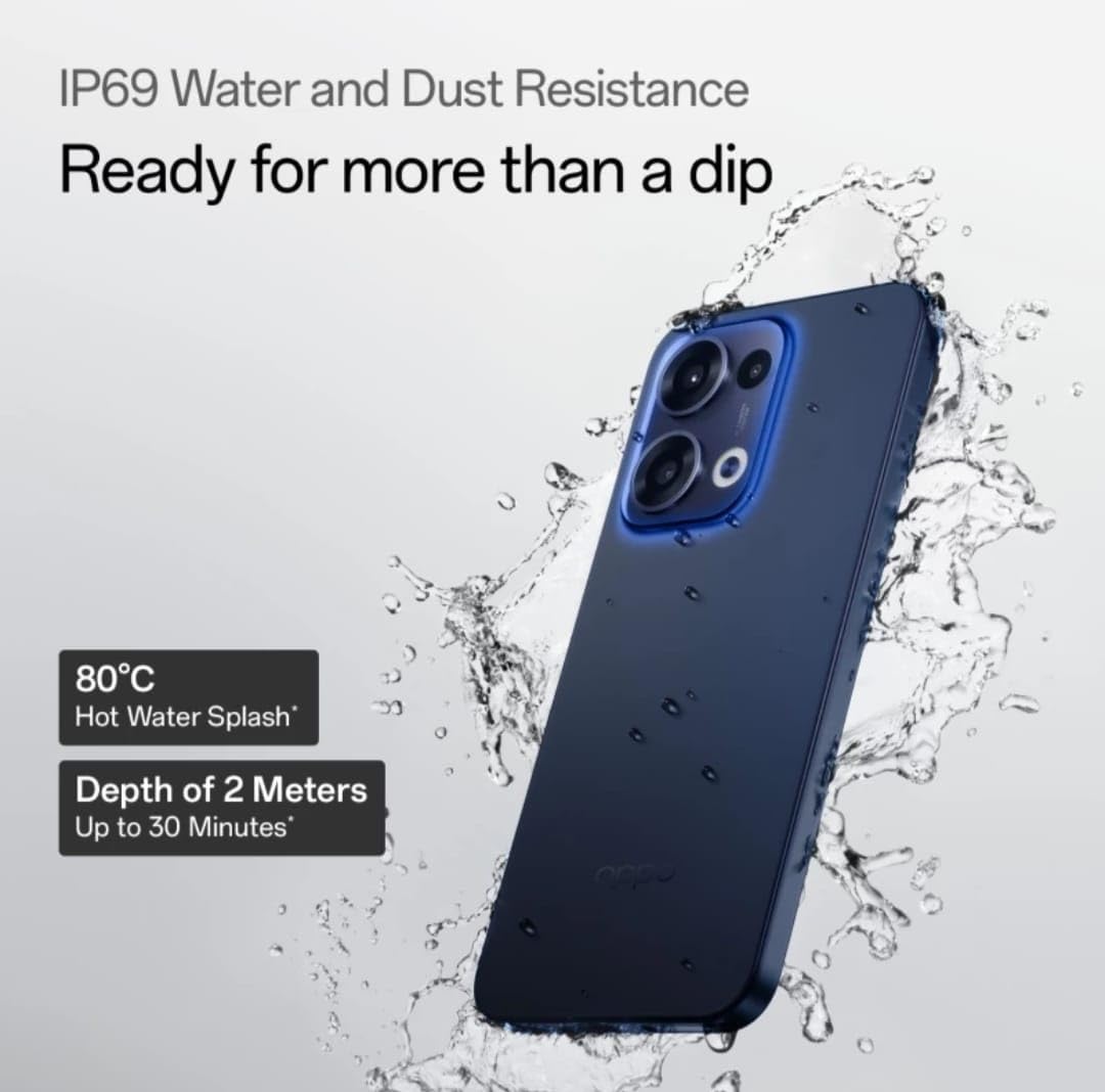 OPPO Reno13 5G (Luminous Blue,8 GB RAM, 128 GB Storage) with No Cost EMI/Additional Exchange Offers - Image 5