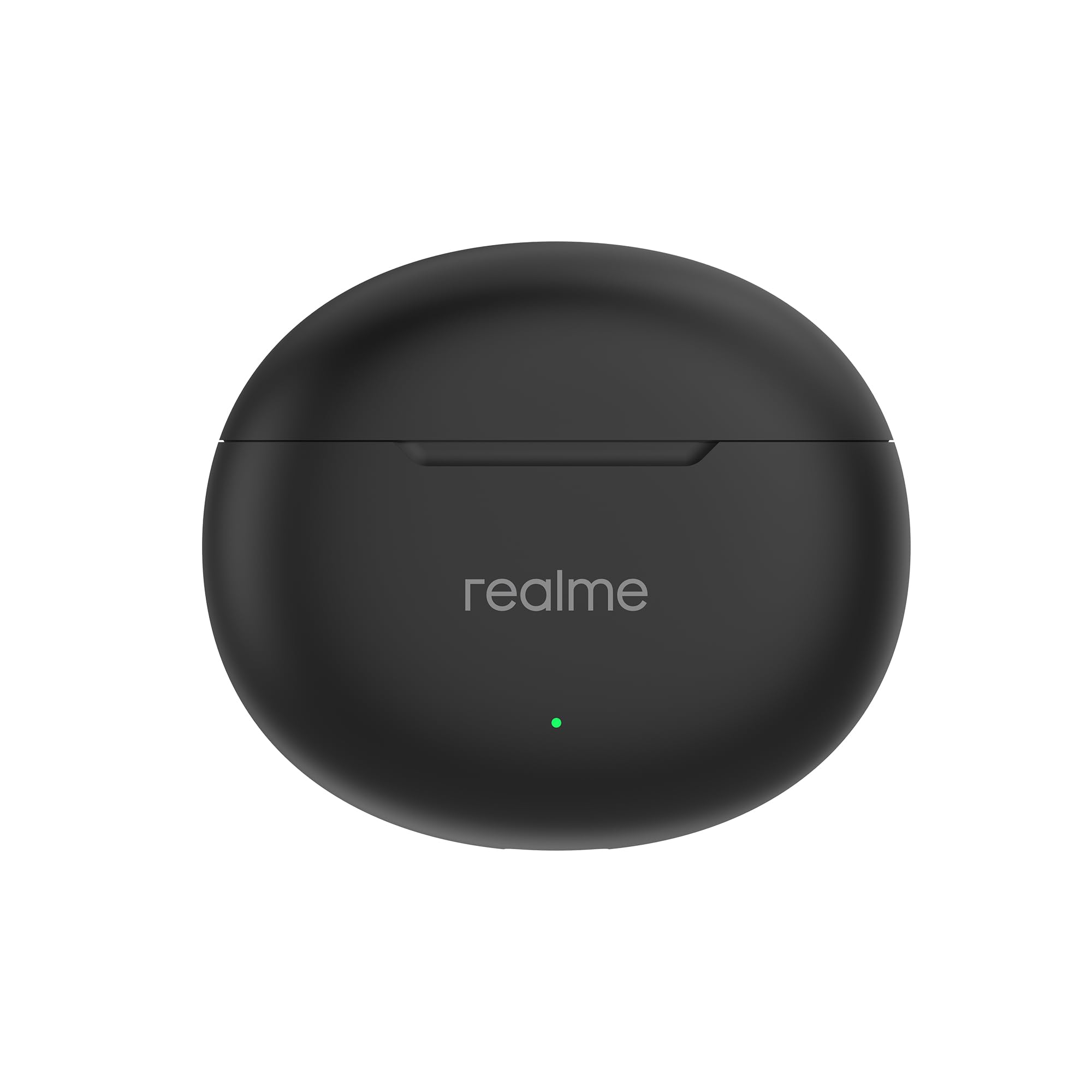 realme Buds T01 Truly Wireless in Ear Earbuds with AI ENC for Calls, 13mm Dynamic Driver, Upto 28Hrs Battery,88mm Latency,Bluetooth V5.4 & Google Fast Pair (Black) - Image 2