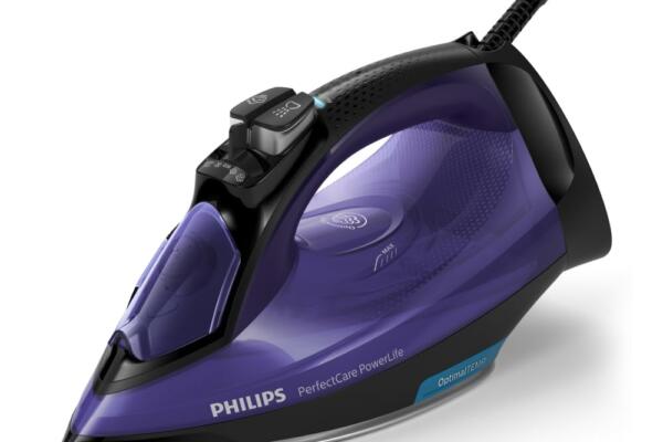 PHILIPS Plastic Perfect Care Power Life Steam Iron Gc3925/34,2400 Watts Up To 45 G/Min Steam Output,Optitemp Technology,Steam Glide Plus Soleplate,Drip-Stop And Shut-Off With No-Burns Guaranteed