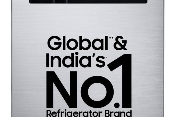 Samsung 236 L, 3 Star, Convertible, Digital Inverter with Display Frost Free Double Door Refrigerator (RT28C3733S8/HL, Silver, Elegant Inox)