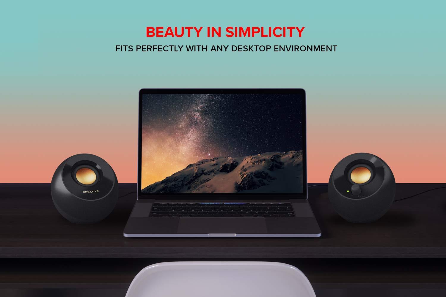 Creative Pebble Plus 2.1 USB-Powered Desktop Speakers with Powerful Down-Firing Subwoofer and Far-Field Drivers, 8W RMS with 16W Peak Power for Computer PCs and Laptops (Black) - Image 9