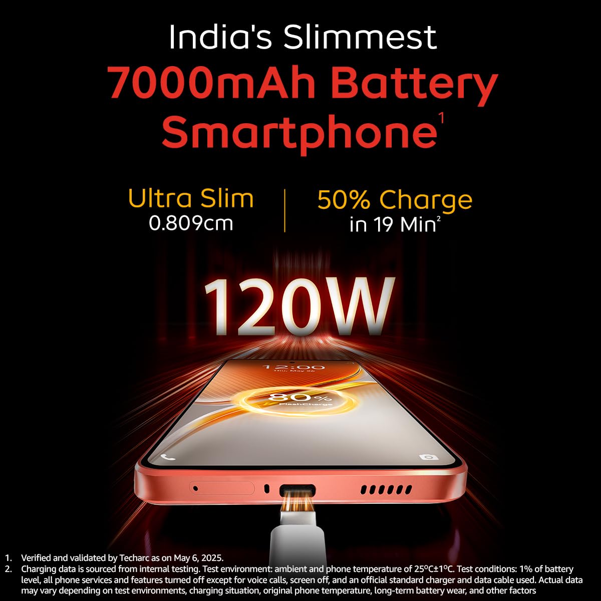 iQOO Neo 10 (Inferno Red, 16GB RAM, 512GB Storage) | Snapdragon 8s Gen 4 Processor & SuperComputing Chip Q1 | 7000 mAh Battery | Segment’s Highest 144 FPS Gaming Smartphone - Image 5