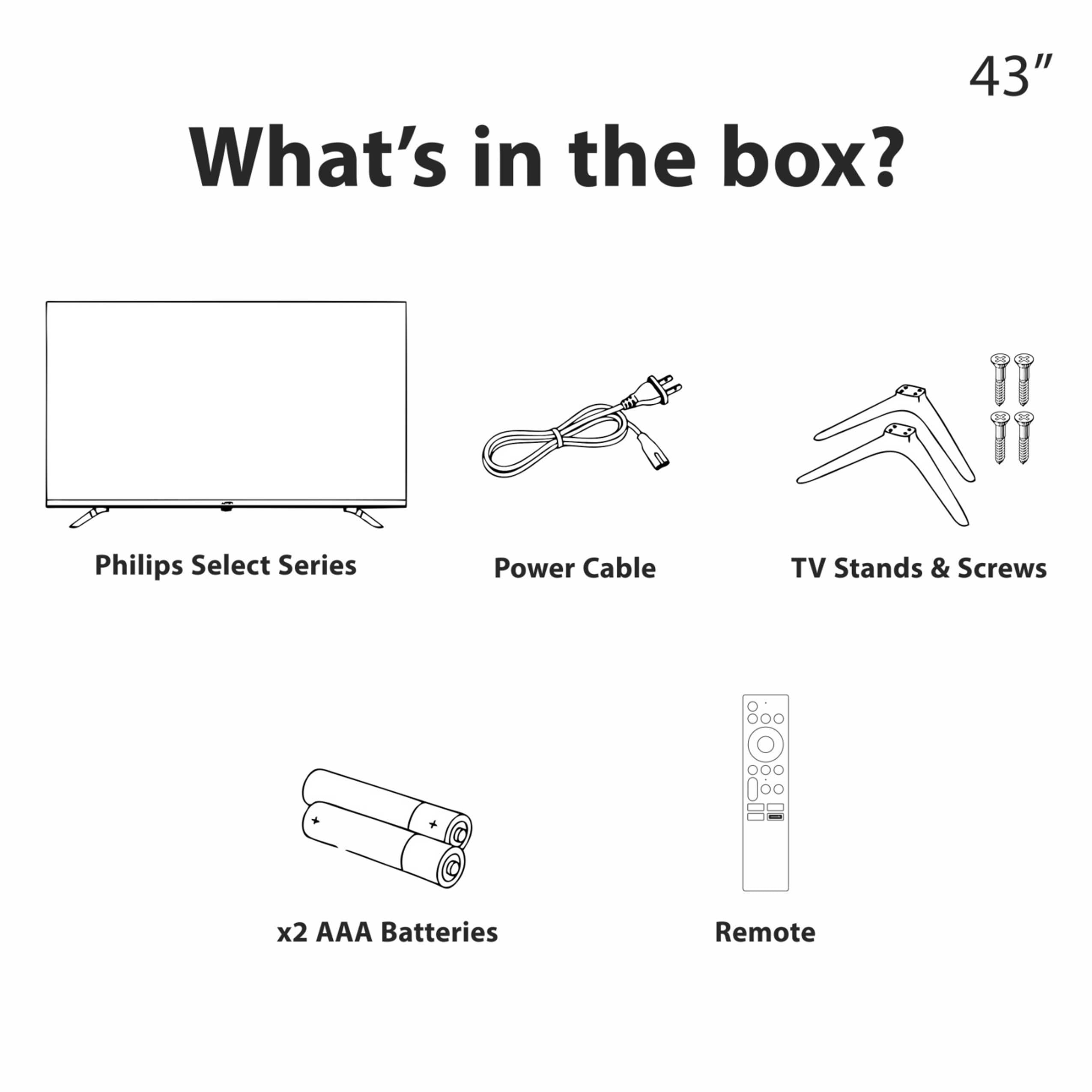 Philips 109 cm (43 inches) 6100 Series Frameless Full HD Smart LED Google TV 43PFT6130/94 - Image 12