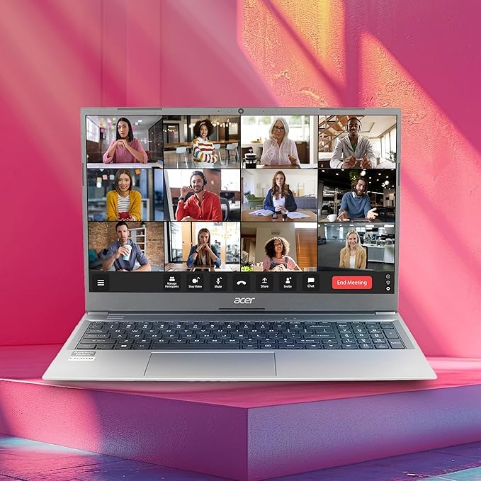 Acer Aspire Lite, 13th Gen, Intel Core i3-1305U, 8GB RAM, 512GB SSD, Full HD, 15.6"/39.62cm, Windows 11 Home, Steel Gray, 1.59KG, AL15-53, Metal Body, 36 WHR, Thin and Light Premium Laptop - Image 5