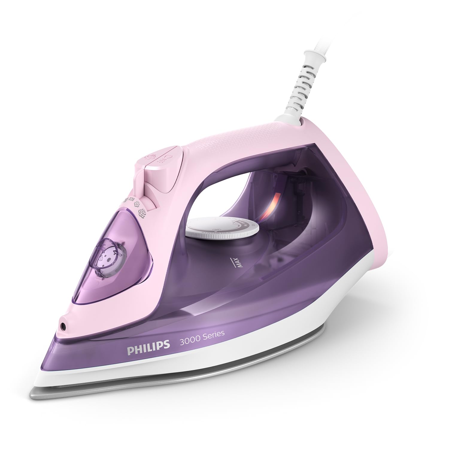 Philips Speed Pro DST3020/30 Steam iron 2200 W - World's No 1 Ironing brand, 35 gm/min Steam with 160 gm Steam Boost, Ceramic Soleplate, Drip Stop technology & 300 ml Water tank