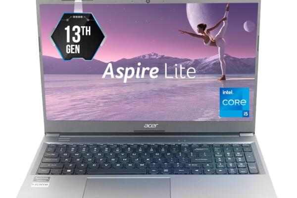 Acer Aspire Lite, Intel Core i5 13th Gen - 1334U, 16GB RAM, 512GB SSD, Full HD 15.6"/39.62 cm, Windows 11 Home, MS Office, Steel Gray, 1.59 KG, AL15-53, Metal Body, Thin and Light Premium Laptop