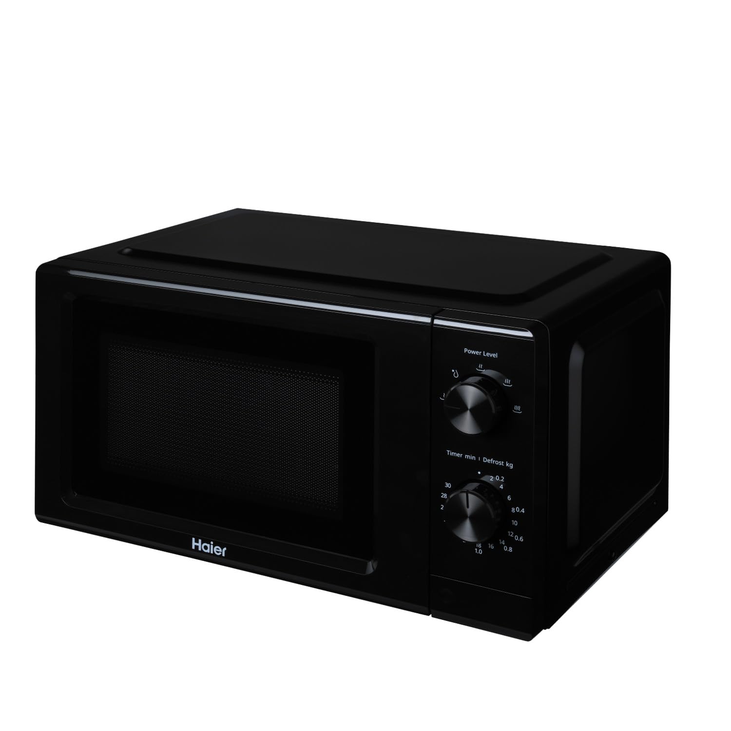 Haier 19 L Inverter Technology, Light Weight, Defrost, 5 Power Levels Solo Microwave Oven (HIL1901MBPB, Black) - Image 2