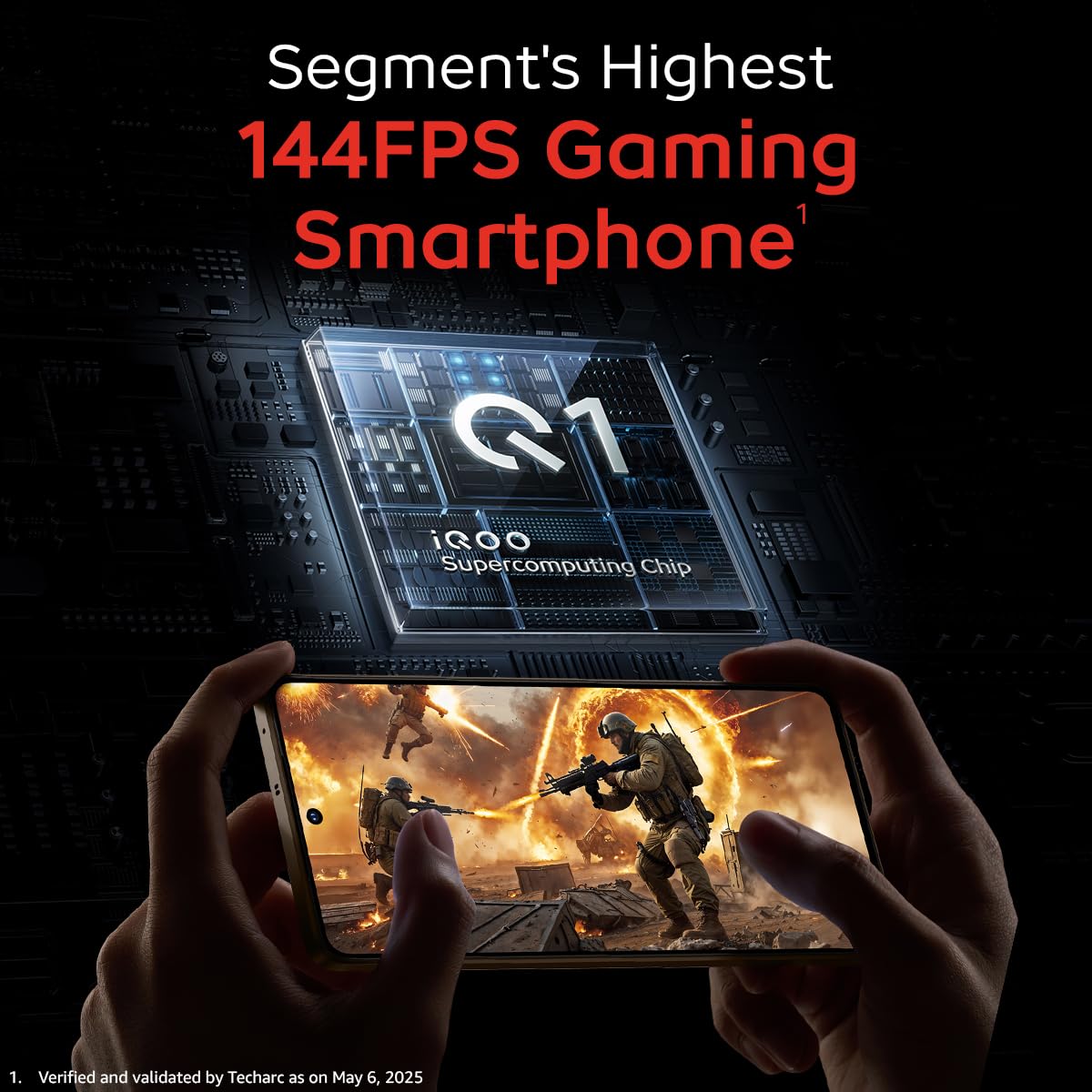 iQOO Neo 10 (Inferno Red, 16GB RAM, 512GB Storage) | Snapdragon 8s Gen 4 Processor & SuperComputing Chip Q1 | 7000 mAh Battery | Segment’s Highest 144 FPS Gaming Smartphone - Image 7