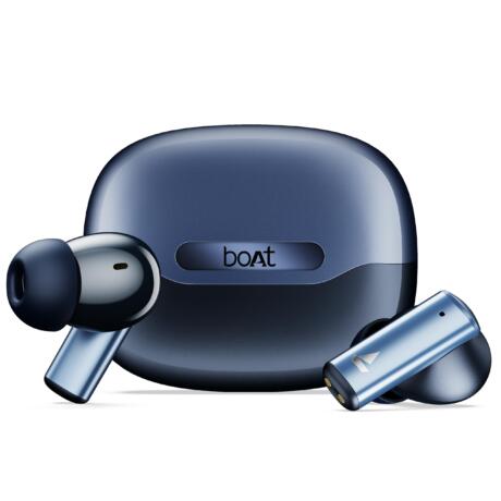 boAt Airdopes Prime 701 ANC (2025 Launch),46dB Hybrid ANC, 50Hr Battery, Real Spatial Audio,Multidevice Connect,App Support, Bluetooth Earbuds, TWS Ear Buds Wireless Earphones with mic (Titanium Blue)