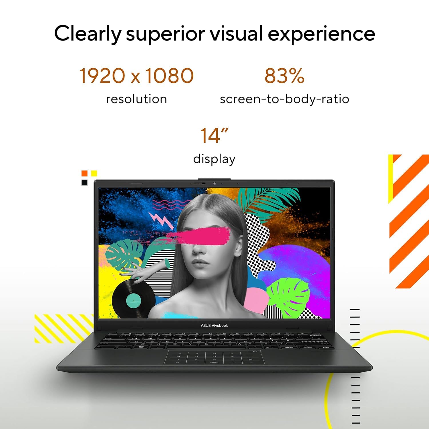 ASUS Vivobook Go 14, AMD Ryzen 5 7520U, 16GB RAM, 512GB SSD, FHD 14", Windows 11, Office Home 2024, M365 Basic (1Year)*, Black, 1.38kg, E1404FA-EB2542WS, AMD Radeon iGPU, 42WHrs, Thin & Light Laptop - Image 12