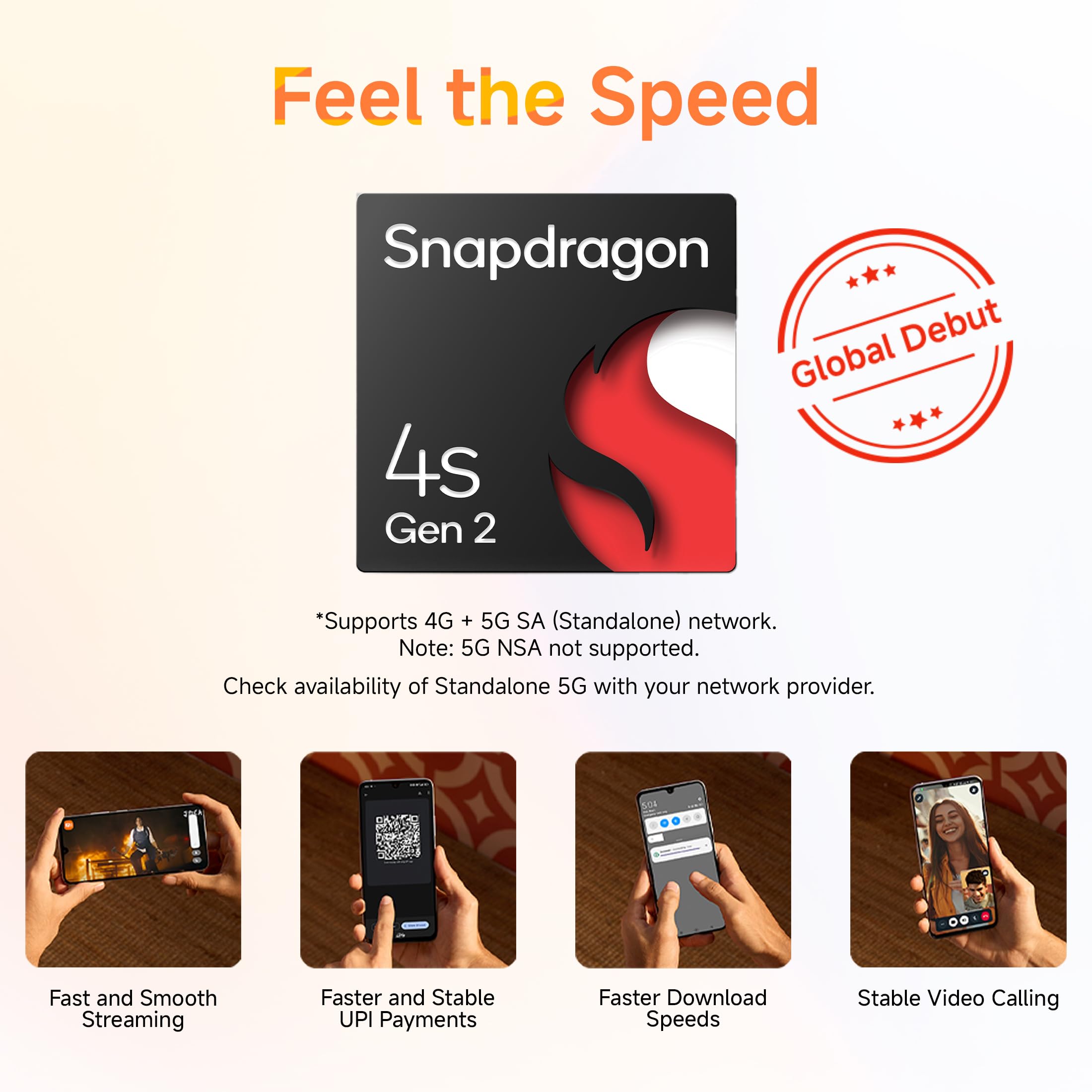 Redmi A4 5G (Sparkle Purple, 6GB RAM, 128GB Storage) | Global Debut SD 4s Gen 2 | Segment Largest 6.88in 120Hz | 50MP Dual Camera | 18W Fast Charging - Image 9