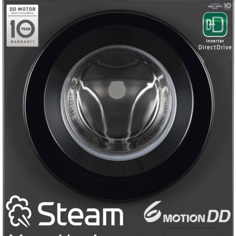 LG 7 Kg, 5 Star, Direct Drive Technology, Steam Wash, 6 Motion DD, Fully-Automatic Front Load Washing Machine (FHB1207Z2M, Allergy Care, In-Built Heater, Touch Panel, Middle Black)