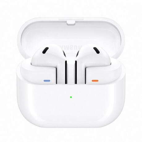 Samsung Galaxy Buds 3 (White) with Galaxy AI Powered Real-time Interpreter | 24-bit Hi-Fi Audio | Up to 36H Battery | IP57