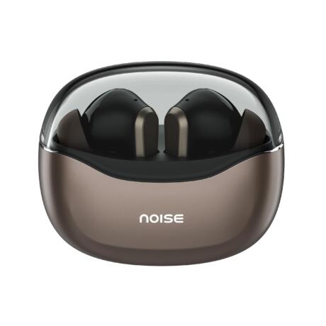 Noise Newly Launched Buds VS601 in Ear Truly Wireless Earbuds with 50H of Playtime, Transparent Case Lid, Quad Mic ENC, Dual Device Pairing, 10Mm Driver, BT V5.3 (Copper Brown)