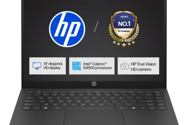 HP 14s, Intel Celeron N4500 Laptop (8GB DDR4,512GB SSD) Anti-Glare, Micro-Edge, 14/35.6cm, HD, Win11, M365 Basic(1yr),Office Home24, Black,1.46kg, HD Camera, UHD Graphics, dq3141TU