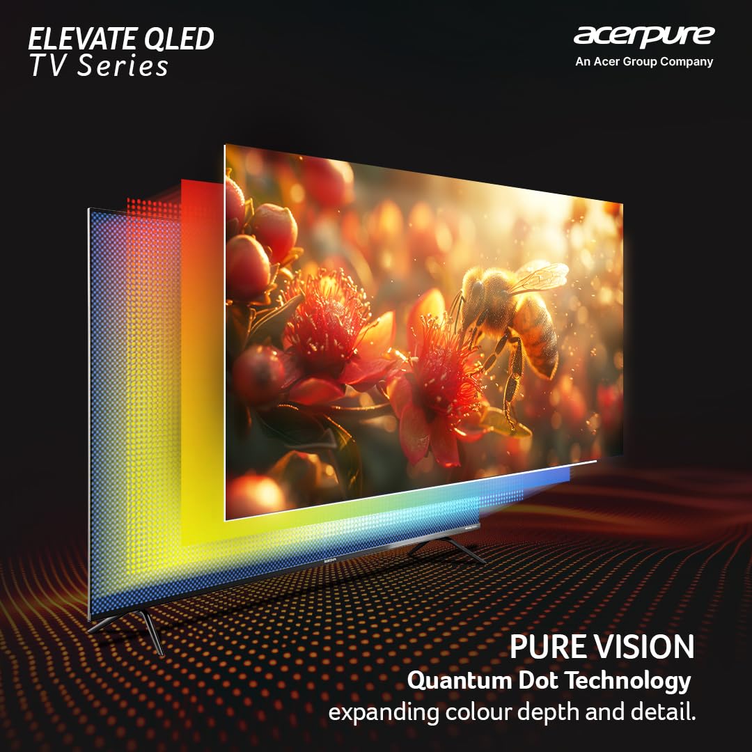Acerpure 164 cm (65 inch) Elevate Series Ultra HD 4K QLED Smart Google TV AP65UG51QEVTD - Image 6