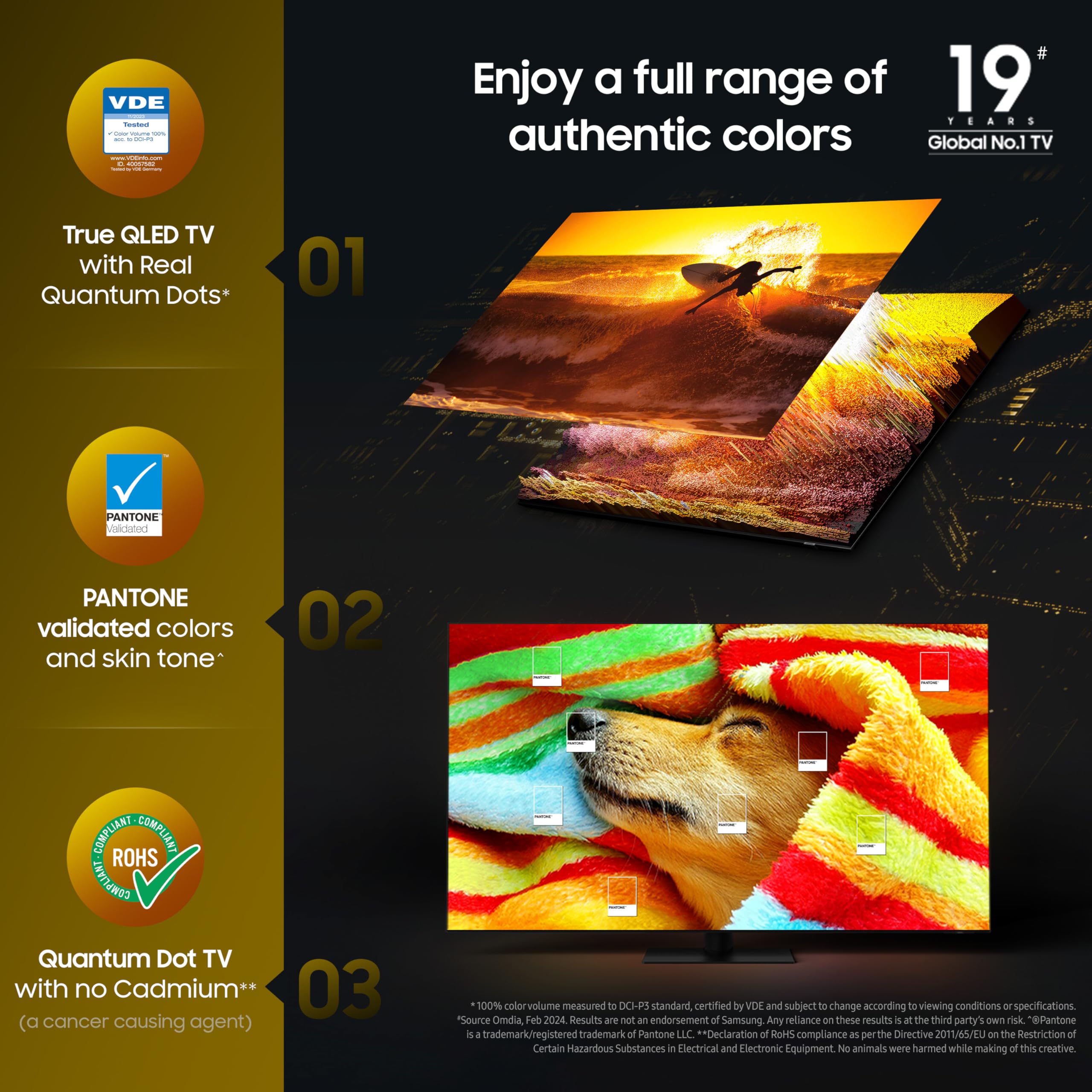 Samsung 138 cm (55 inches) Vision AI 4K Ultra HD Smart QLED TV QA55QEF1AULXL - Image 11