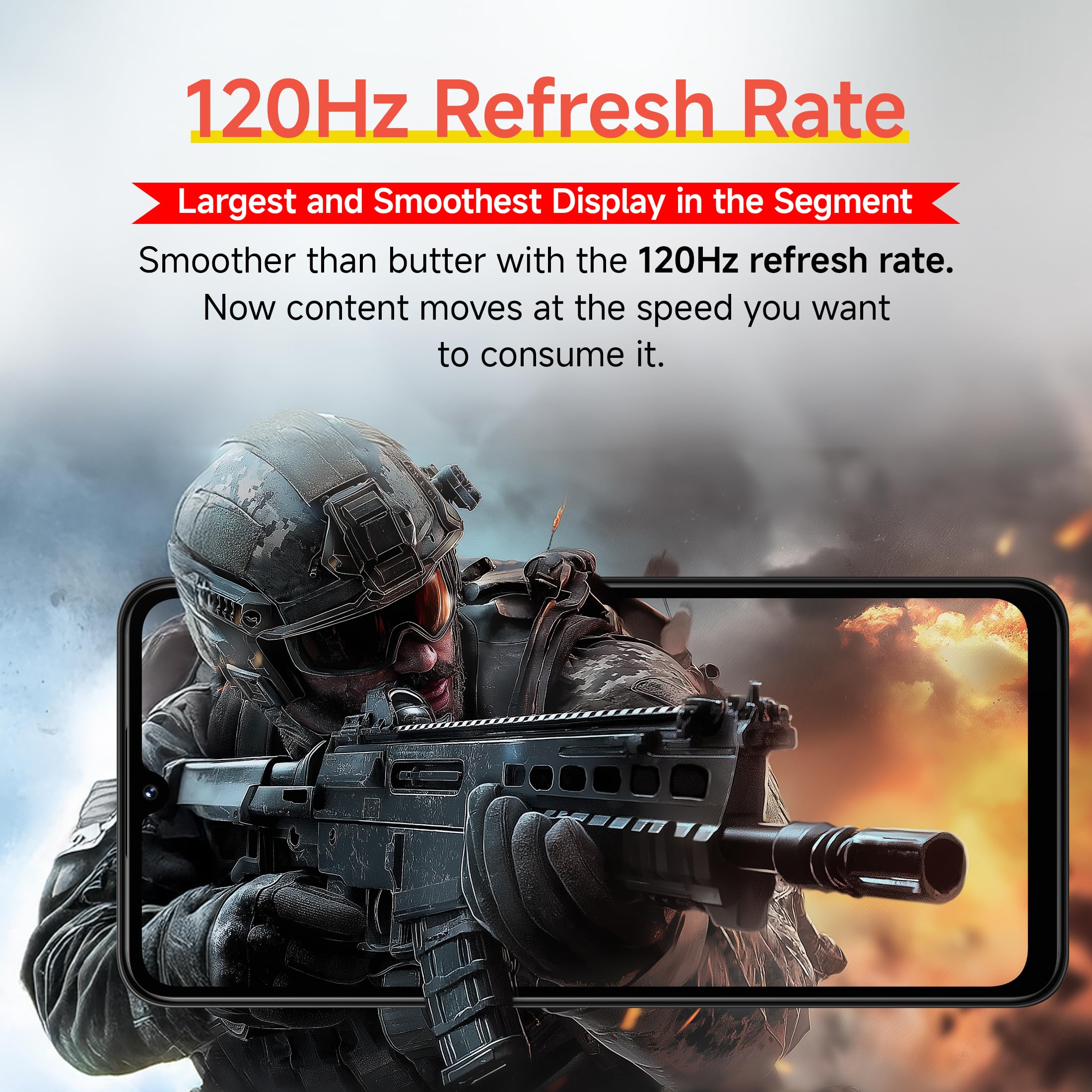 Redmi A4 5G (Sparkle Purple, 6GB RAM, 128GB Storage) | Global Debut SD 4s Gen 2 | Segment Largest 6.88in 120Hz | 50MP Dual Camera | 18W Fast Charging - Image 8