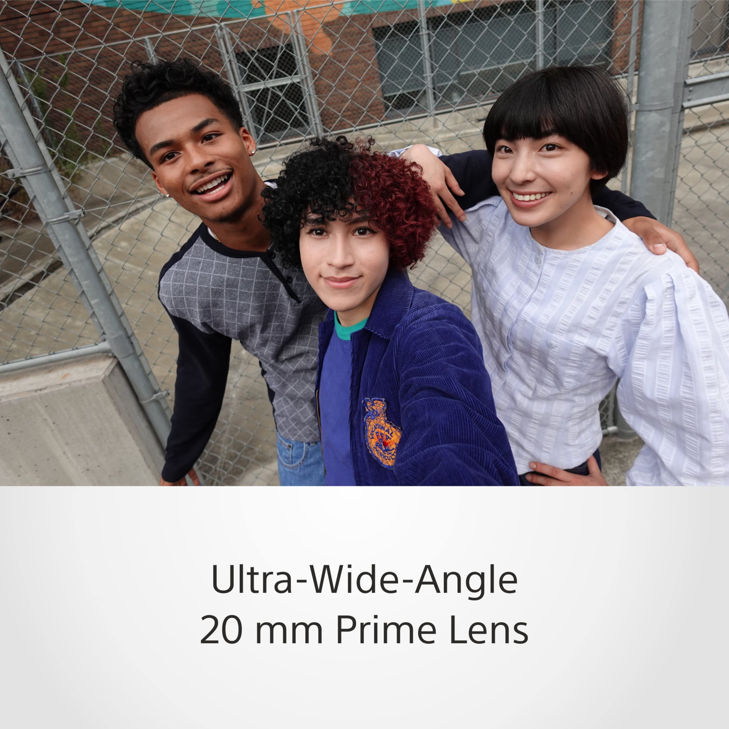 Sony Digital Camera ZV-1F for Content Creators with Ultra-Wide 20mm Prime Lens | Soft Skin Feature | Bokeh | Creative Look | Active Mode Stabilisation -Black - Image 12