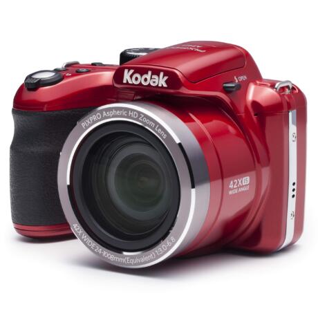 Kodak Az421-Rd Pixpro Astro Az421 16 Mp Digital Camera With 42X Optical Zoom And 3" Lcd Screen (Red) - Mb 8