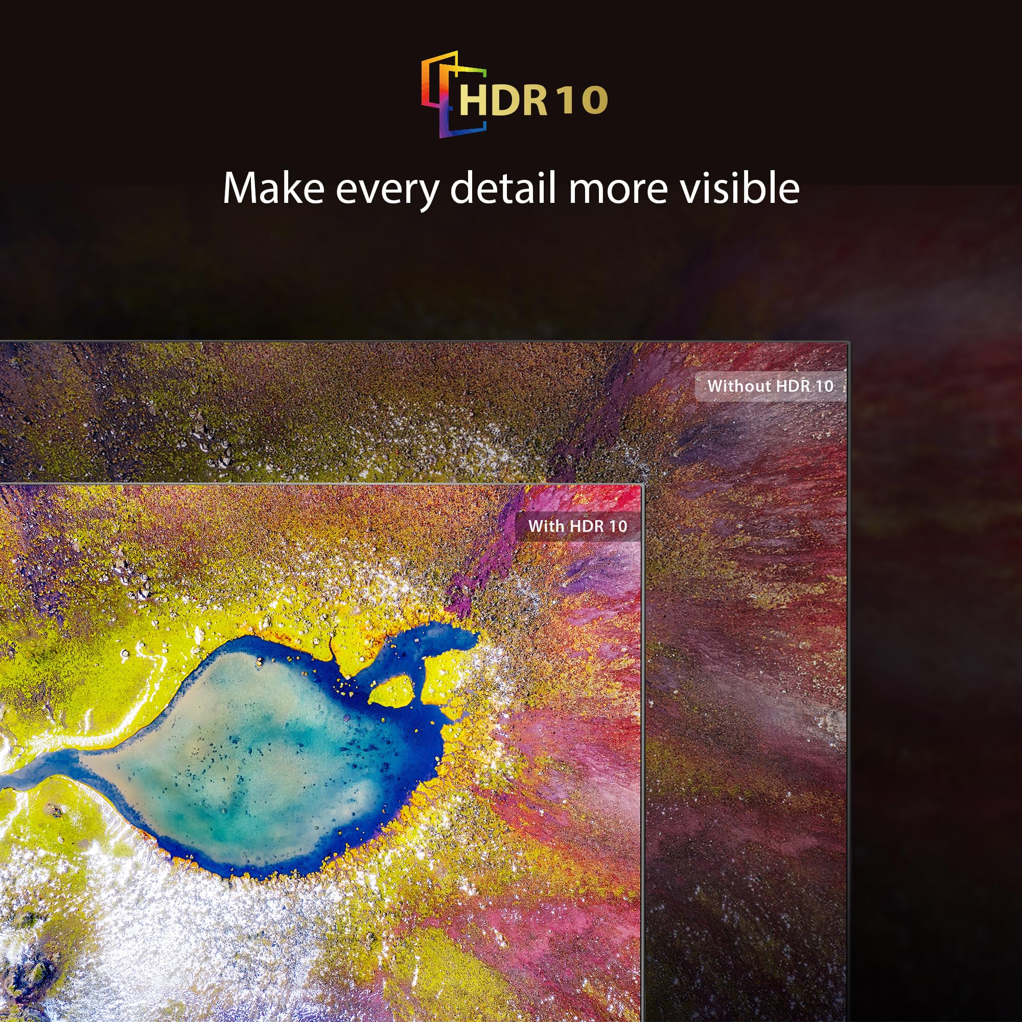 TOSHIBA 108 cm (43 inches) E38RP Series Full HD Ready Smart QLED Google TV 43E38RP - Image 3