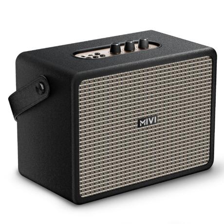 Mivi SuperBox Classic 120W Portable Bluetooth Speaker [New Launch] | Premium Sound with Built-in Subwoofer, Bass & Treble Control Knobs, AUX & USB Support | Made in India