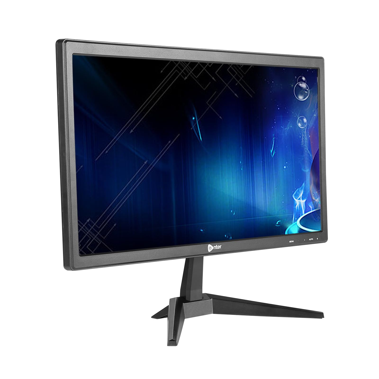 Enter A015 20 Inch (50.8 CM) Slim Wide LED Monitor | Refresh Rate 60 Hz, 1600 x 900 Pixels | Wall Mountable Slim & Stylish Design with 16.7M Colors | HDMI & VGA Ports (Full Black) - Image 7