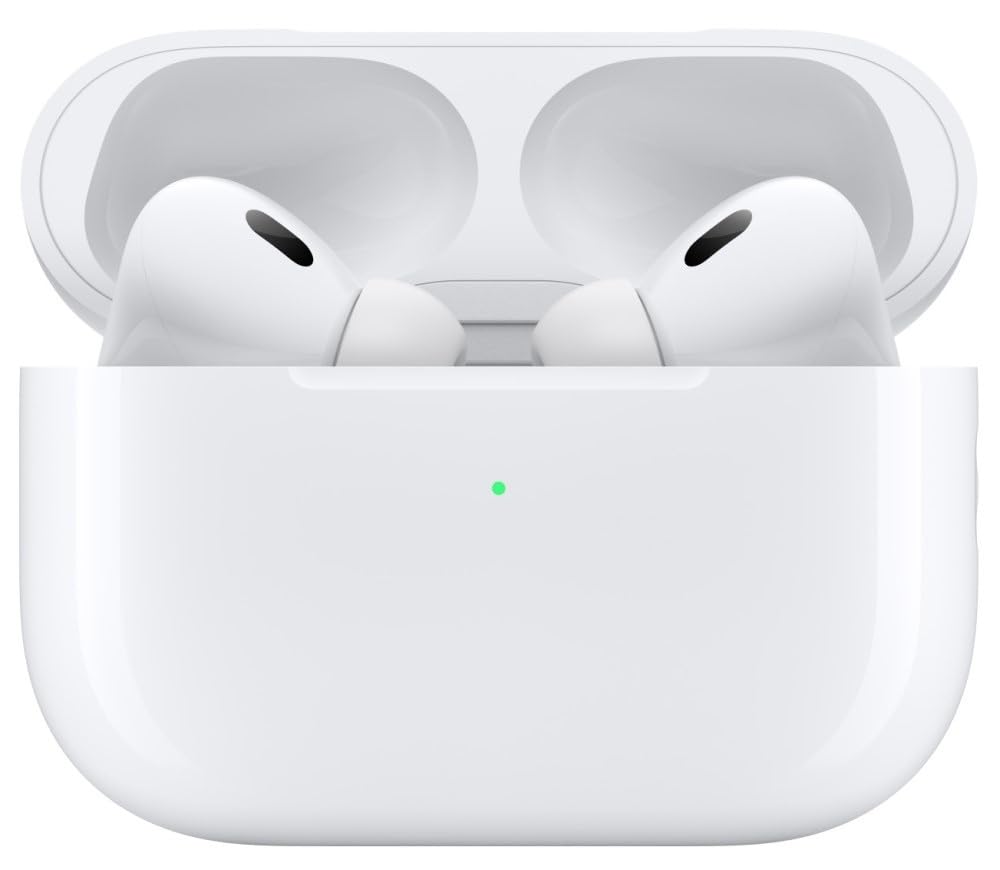 KASOTT 𝟐𝟎𝟐6 𝐔𝐩𝐠𝐫𝐚𝐝𝐞𝐝 Compatible for Air-Pods Pro (2nd Generation) with Wireless Charging Case, Active Noise Cancellation, Transparency Mode & Charging Cable, Compatible with iOS & Android