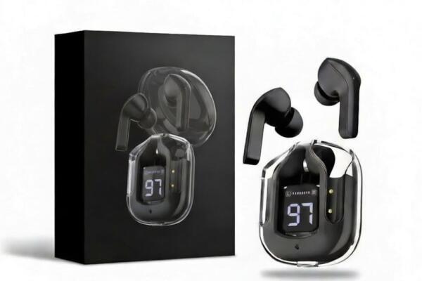 AUREVO ENTERPRISE UltraPods Max True Wireless Earbuds with Bluetooth 5.3, Enhanced Sound Quality, Touch Control,Battery Life, Noise Cancellation & Comfortable Fit