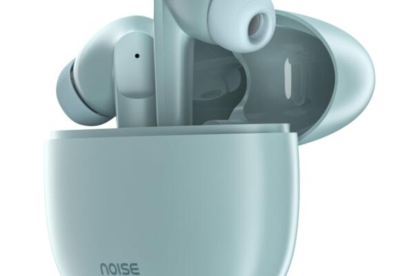 Noise Buds VS104 Truly Wireless Earbuds with 45H of Playtime, Quad Mic with ENC, Instacharge(10 Min=200 Min), 13Mm Driver, Low Latency, BT V5.2 (Mint Green)