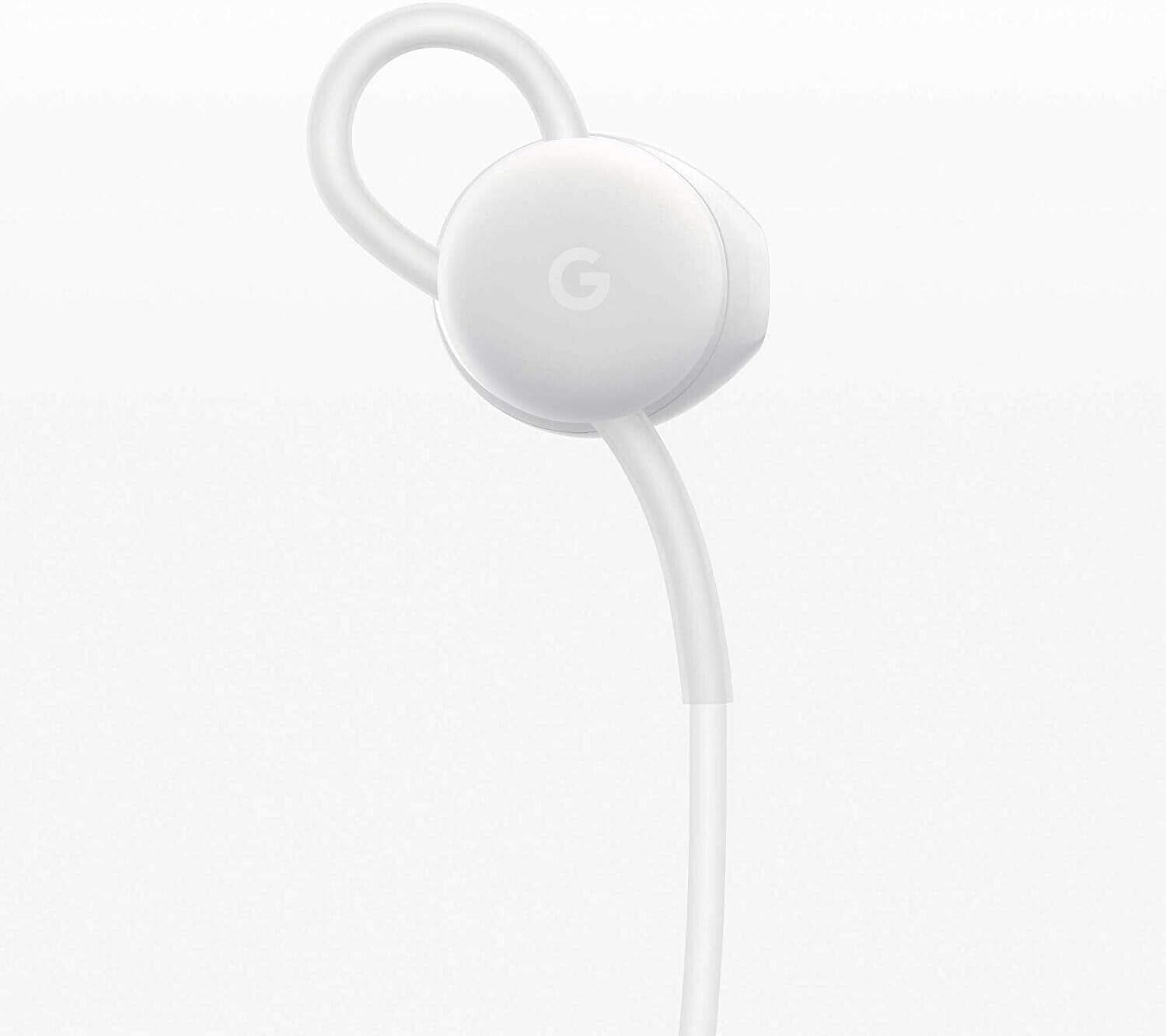 Google In Ear Earbuds Wired Headset USB-C, Comfortable Fit, Inline Controls, Compatible with Type-C Phones - White (Retail) - Image 4