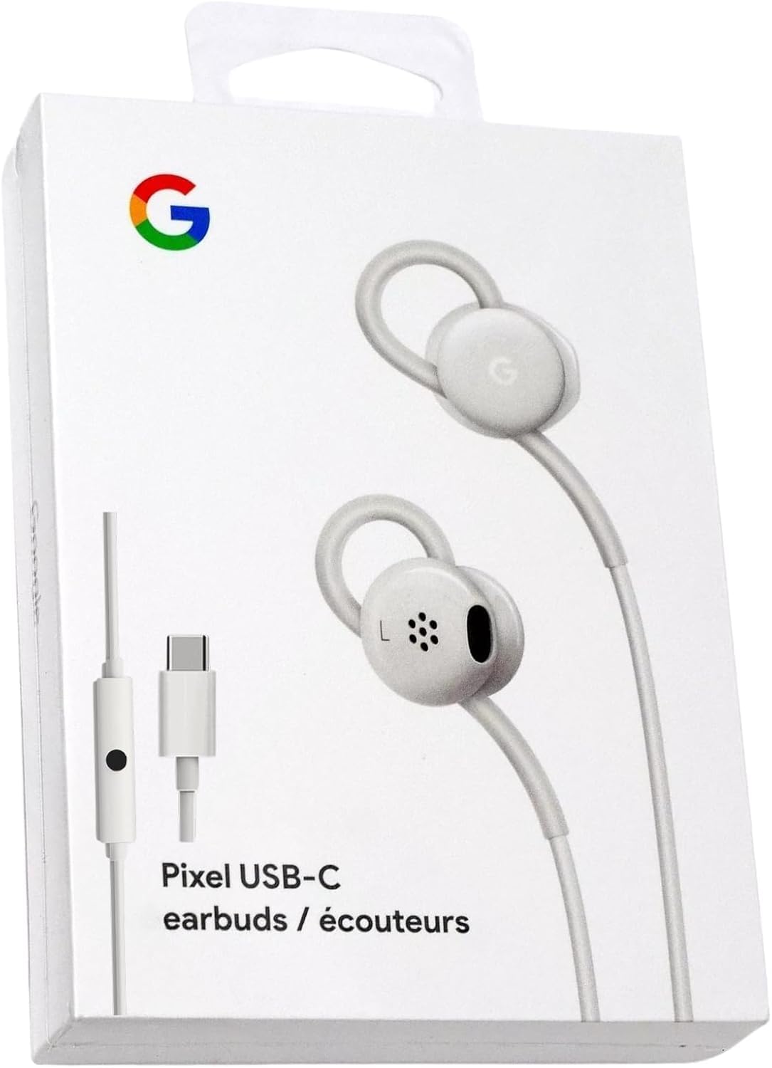 Google In Ear Earbuds Wired Headset USB-C, Comfortable Fit, Inline Controls, Compatible with Type-C Phones - White (Retail) - Image 3