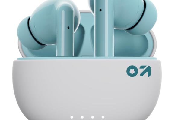 GOBOULT W20 Truly Wireless in Ear Earbuds with 40H Playtime, Zen™ ENC Mic, 45ms Low Latency, 13mm Bass Drivers, Type-C Fast Charging, Touch Control, IPX5 Ear Buds TWS (Glacier Blue)