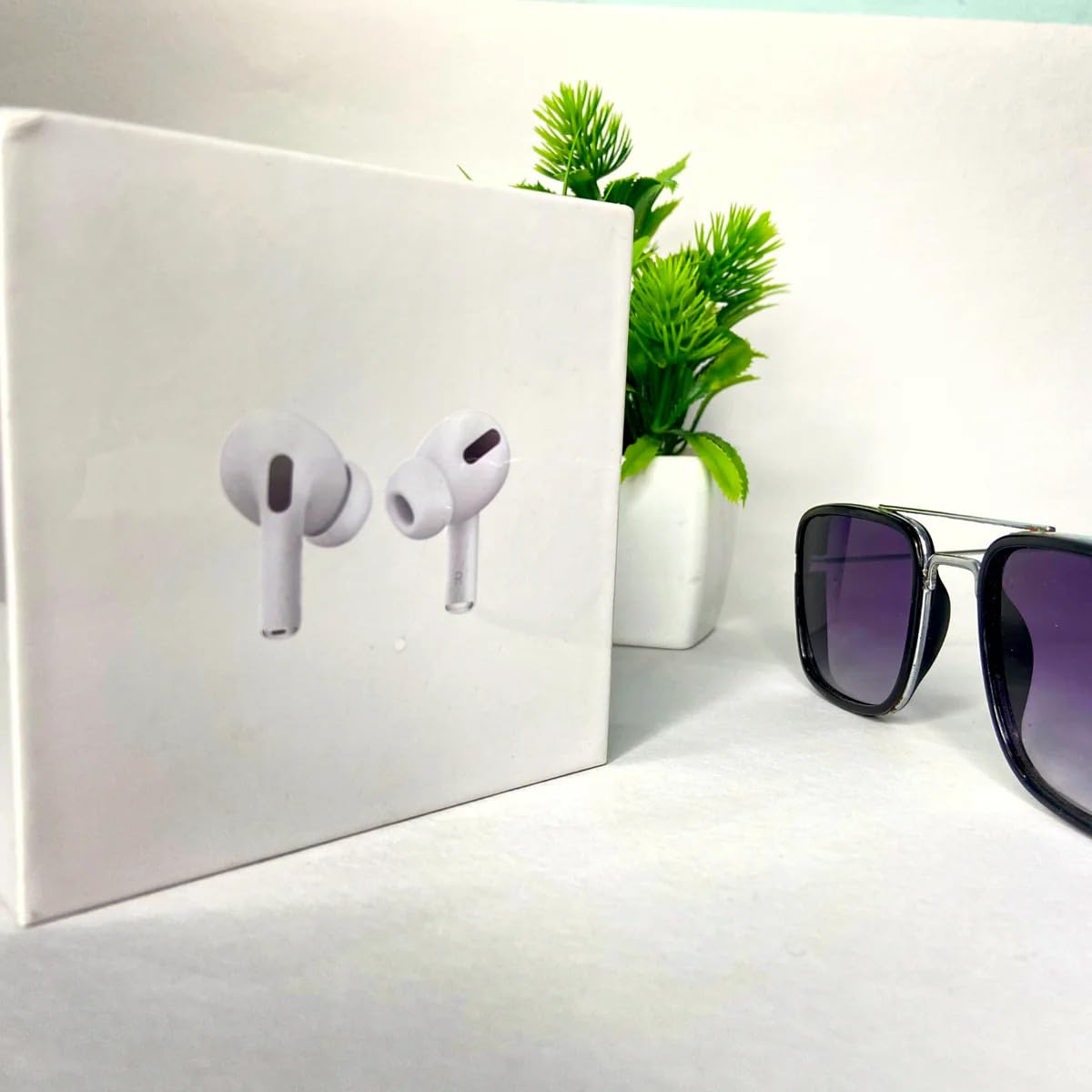 KASOTT 𝟐𝟎𝟐6 𝐔𝐩𝐠𝐫𝐚𝐝𝐞𝐝 Compatible for Air-Pods Pro (2nd Generation) with Wireless Charging Case, Active Noise Cancellation, Transparency Mode & Charging Cable, Compatible with iOS & Android - Image 2