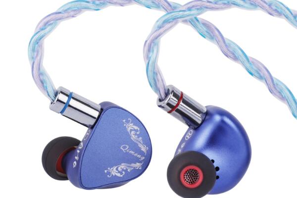 Linsoul CVJ ARIA in Ear Monitor, 10mm Nano-Crystal Coated Dynamic Driver Earphone IEM, Wired Earbuds with Replaceable Tuning Nozzles, Detachable Cable for Musician Audiophile