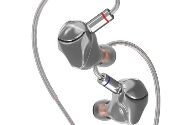 Hidizs MK10 ArcSonics Wired Iem Earphones, 10mm SiC Diaphragm Dual-Magnetic Circuit Dual-Cavity Dynamique Driver, Zinc Alloy Armor Shell, 6 Sound Styles, Low Latency Gaming IEMs, 4.4 mm OFC Cable