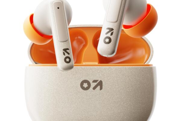 GOBOULT W60 with 60H Playtime, Zen Quad Mic ENC, 50ms Xtreme Low Latency, Made in India, Type-C Fast Charging, 13mm Driver, IPX5 Combat Gaming Mode,TWS Ear Buds Wireless (White)